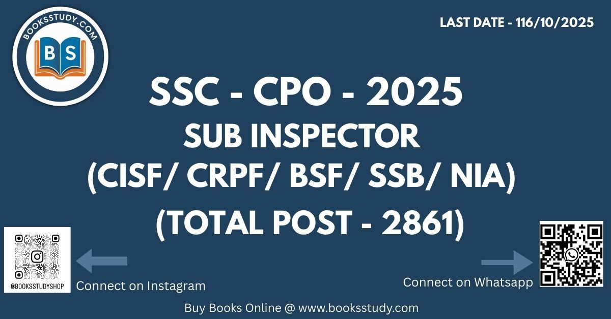 SSC CPO SI Recruitment 2025