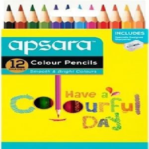 Apsara Color Small Pencils Set of 12