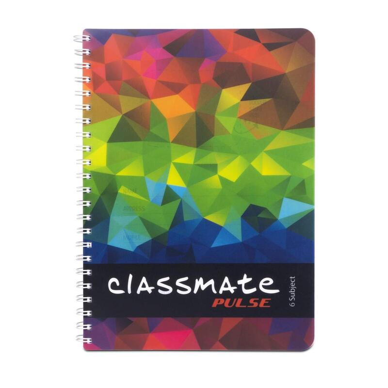 CLASSMATE PULSE A5 SPIRAL NOTEBOOK 160 PAGES PACK OF 5