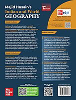 Indian and World Geography (English) for UPSC CSE 2025 by Majid Husain and Pallavi Saxena | 7th edition (latest) | Civil Services Exam - Prelims, Mains and Interview | Solved PYQs till 2024 |