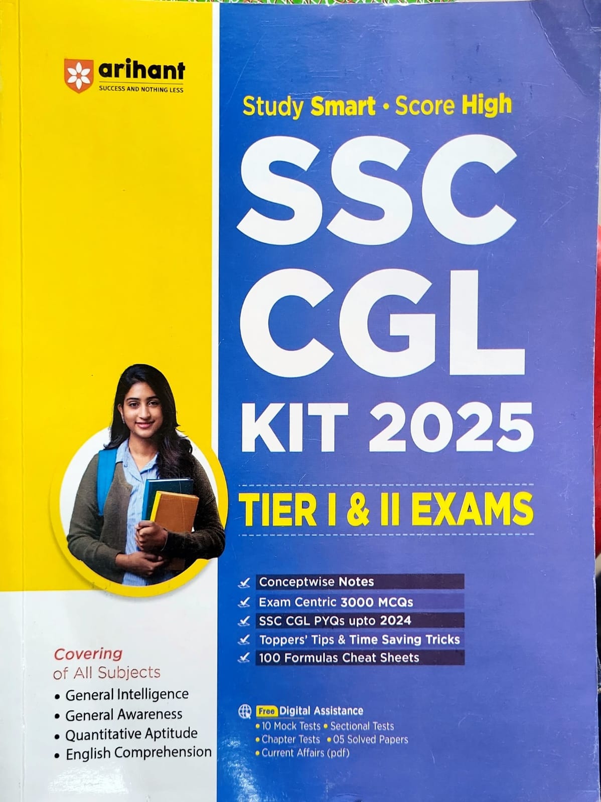 SSC CGL KIT 2025 TIER 1 & TIER II EXAMS BY ARIHANT