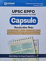 UPSC - EPFO CAPSULE HANDWRITTEN NOTES BY ARIHANT